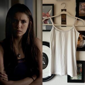 ALT lei lace pointelle camisole ASO elena gilbert